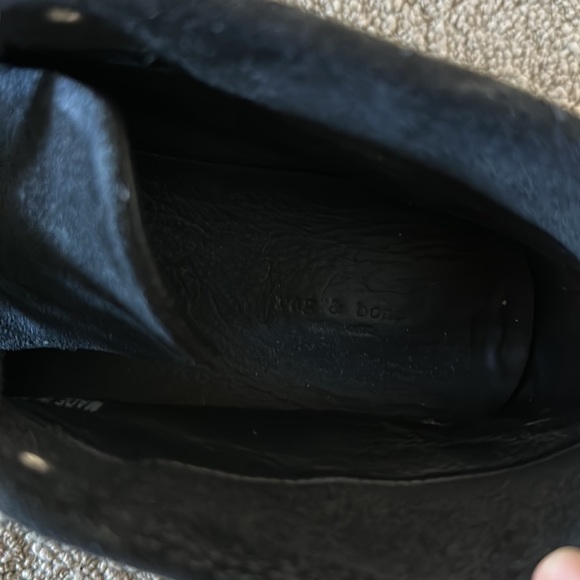 Rag & Bone Kent Desert Boot suede high top lace up sneaker chukka boot bootie - Picture 9 of 12